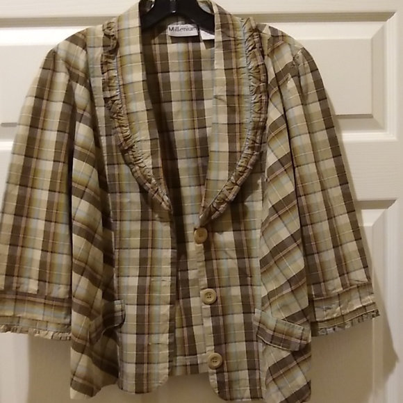 Millennium Tops - 💰 Millennium Plaid Top 💰